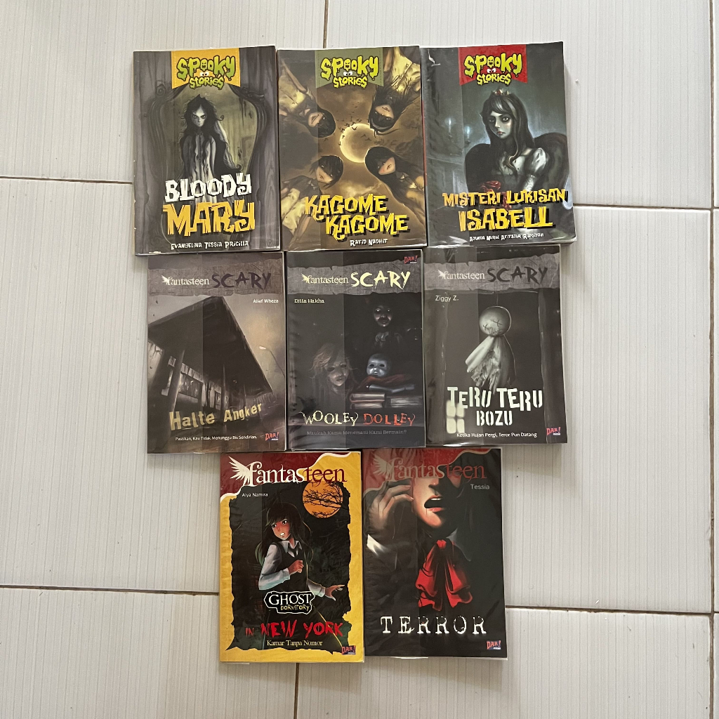 [PRELOVED] Buku Fantasteen SCARY | SPOOKY STORIES | HORROR