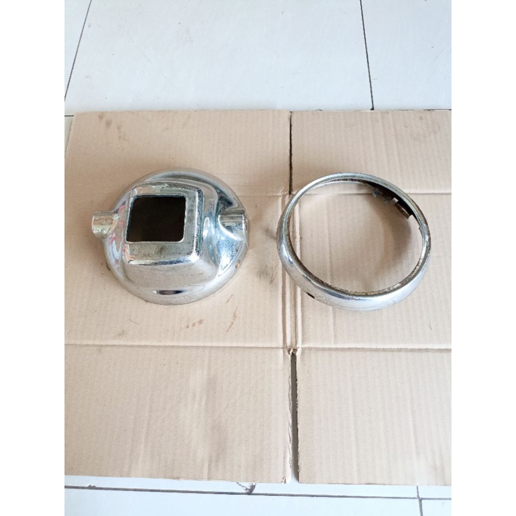 BATOK LAMPU SET CINCIN TIGER LAMA TIGER 2000 ORIJINAL CABUTAN
