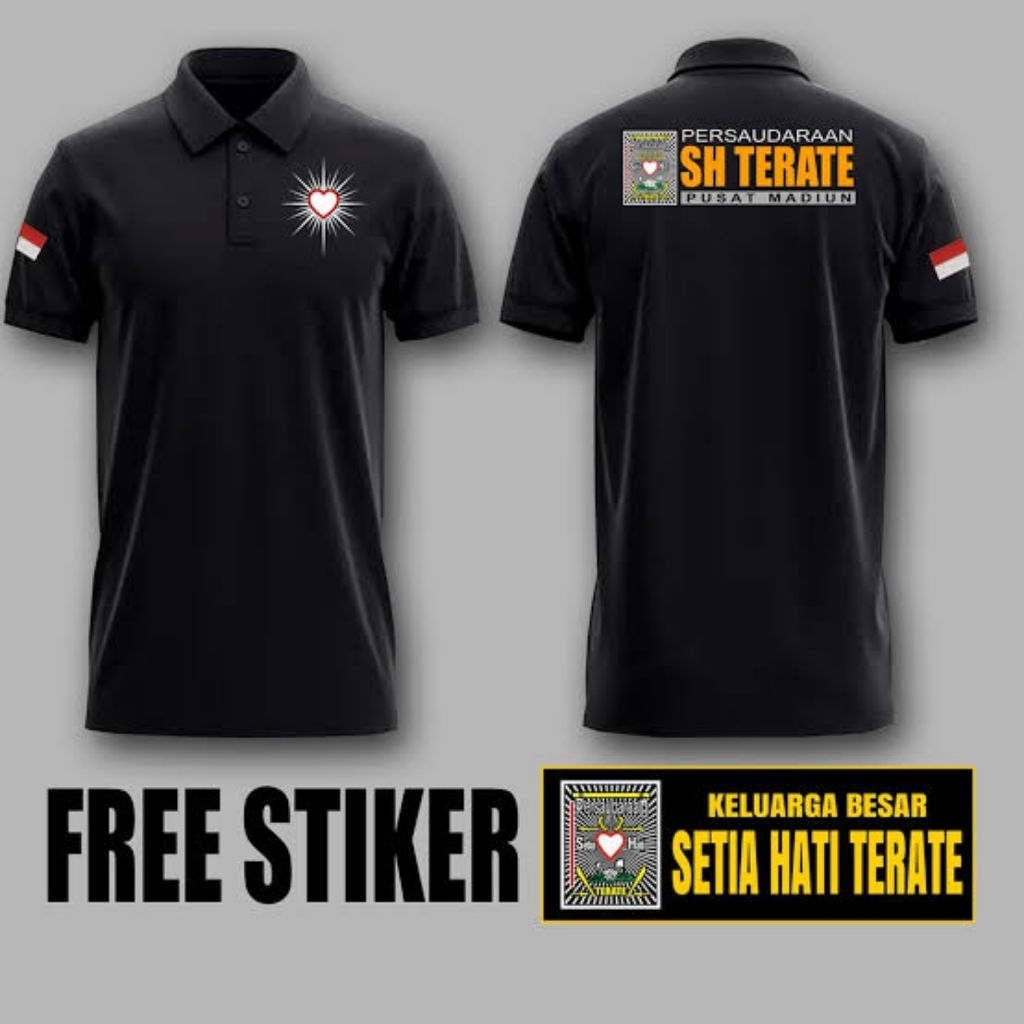 kaos Polo PSHT Bordir