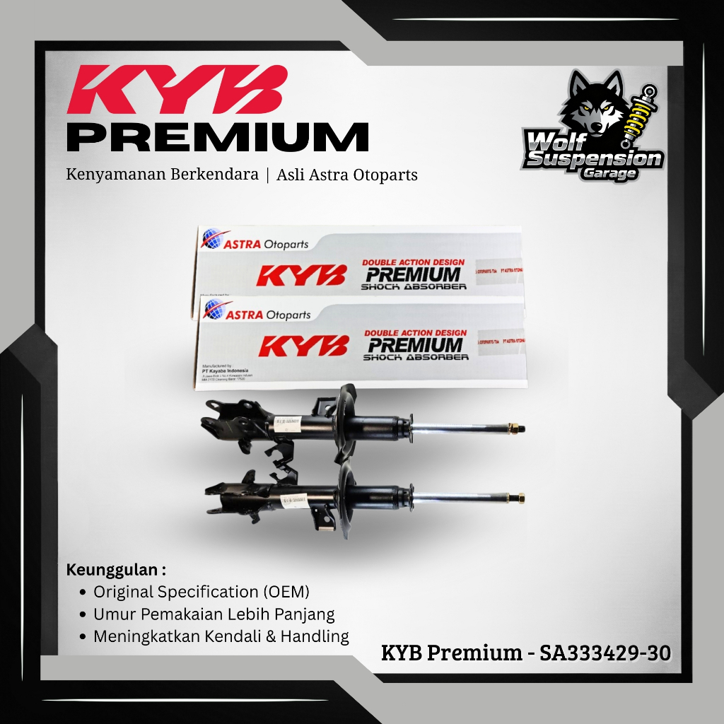 Kayaba / KYB Premium Shockbreaker Depan Mobil Nissan Grand Livina