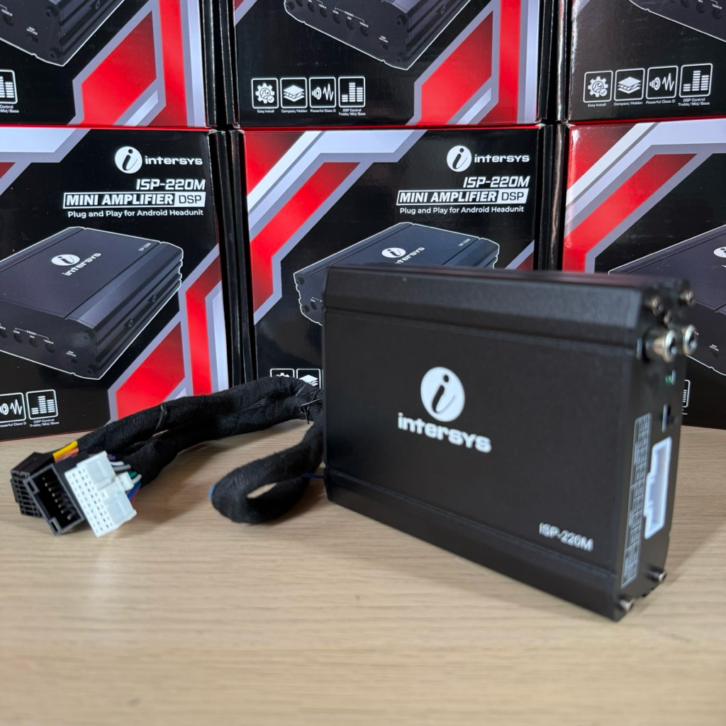 DSP INTERSYS MINI BOOSTER AMPLIFIER INTERSYS DSP INTERSYS ISP 220M