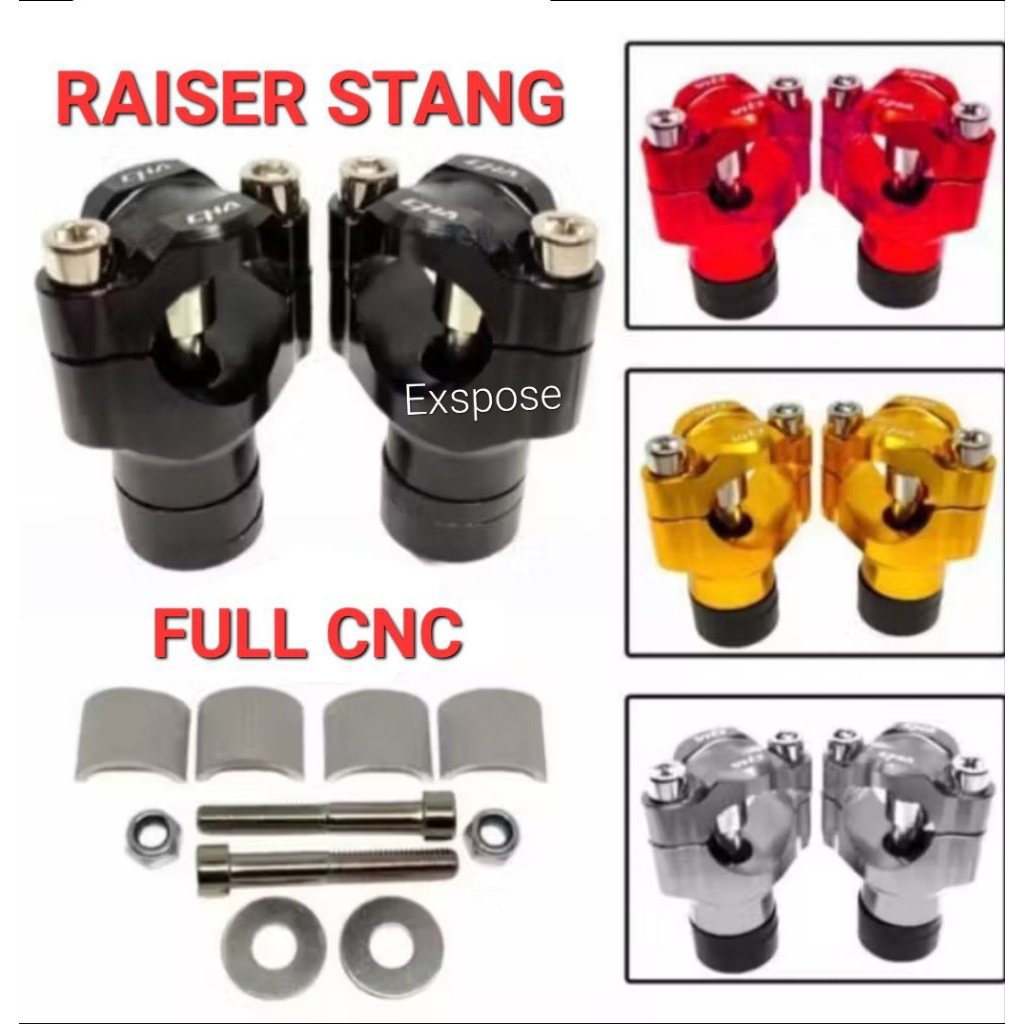 Raiser Stang Protaper Full CNC KLX 150 Bf Trail CRF 150L DTrack Full Variasi Warna Terbaru