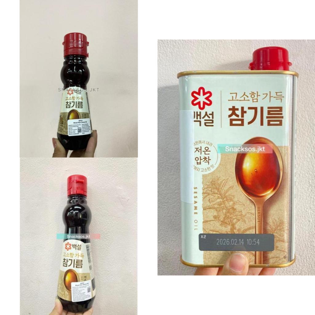 BEKSUL 100% MINYAK WIJEN SESAME OIL KOREA