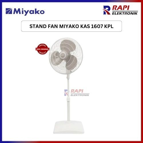 KIPAS ANGIN MIYAKO KAS-1607 K PL / KIPAS ANGIN BERDIRI 16''