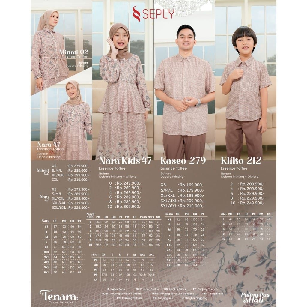 SARIMBIT TENARA ESSENCE TOFFEE & ESSENCE BY SEPLY TERBARU 2026