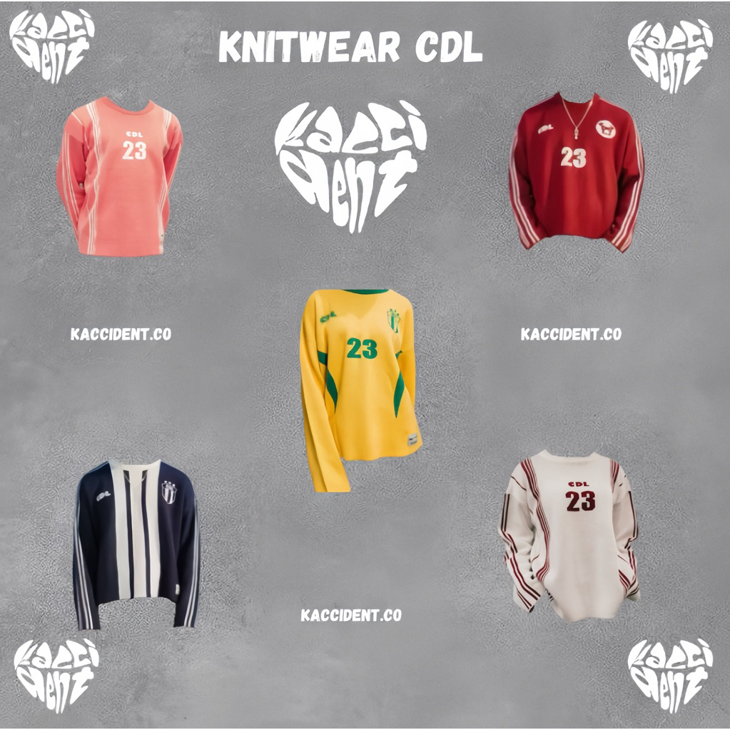 KNITWEAR CDL ALL VARIAN LIMITED STOCK [100% ORIGINAL]