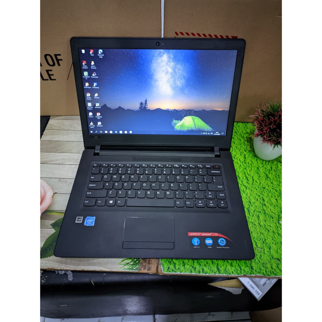 LAPTOP LENOVO IDEAPAD 110 Intel Celeron N3160 RAM 2 GB HDD 500 GB