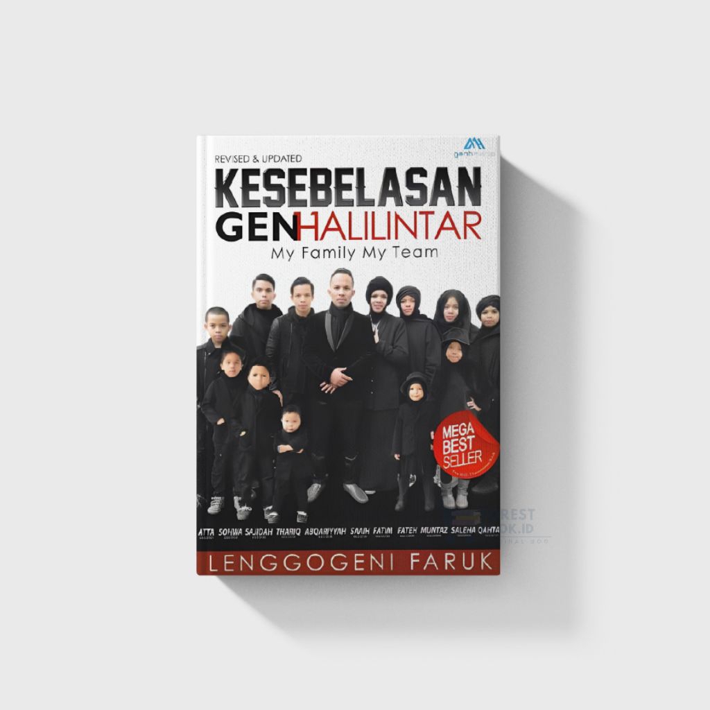 Buku Gen halilintar:My Family My Team Kesebelasan Gen Halilintar ori