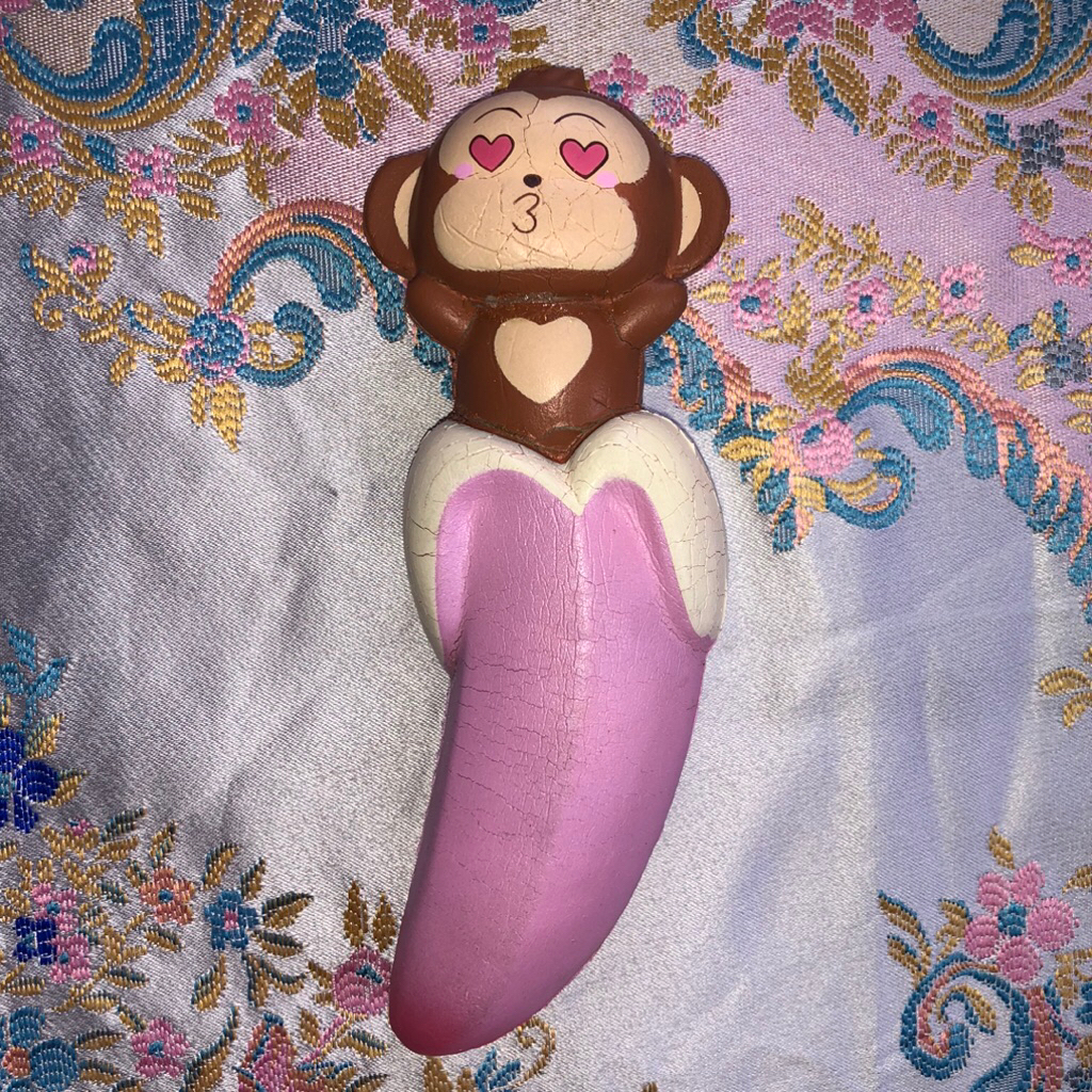Squishy Puni Maru Cheeka Banana