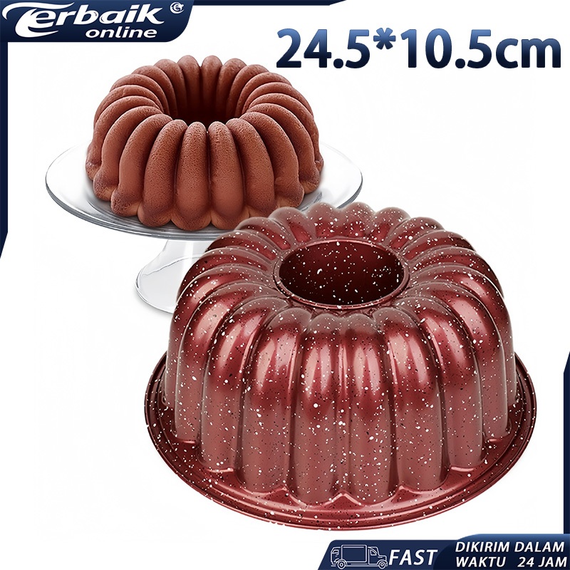 Loyang Kue Bolu Klasik Anti Lengket Cetakan Marmer Kue Anti Lengket Loyang Marmer Cetakan Kue Bolu