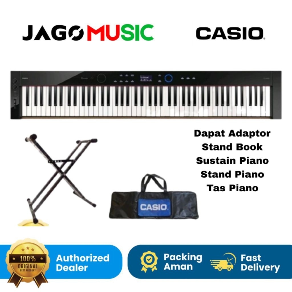 New Piano Casio PXS6000 PXS 6000BK Casio PX S6000 Black Digital Piano Casio PX S6000BK