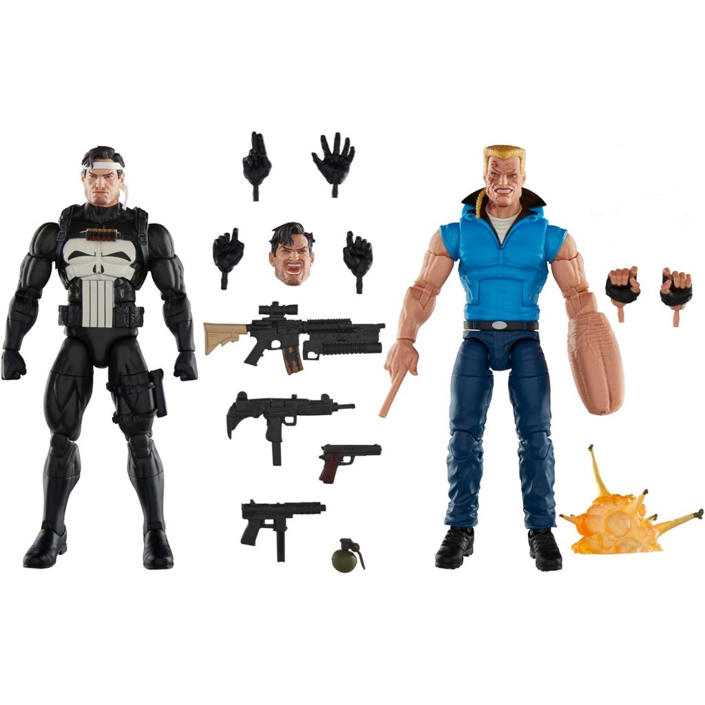 Marvel Legends Series Punisher and Bushwacker, Comics Collectible