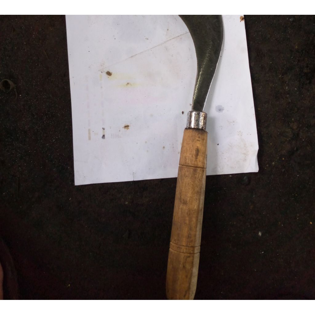 Sabit Baja Srapahan atau Penderesan  alat Buat Panen Legen Gula Jawa