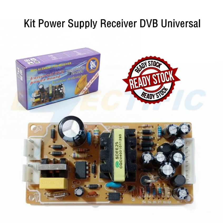 Kit Power Supply Receiver DVB Universal / Universal DVB Power Board