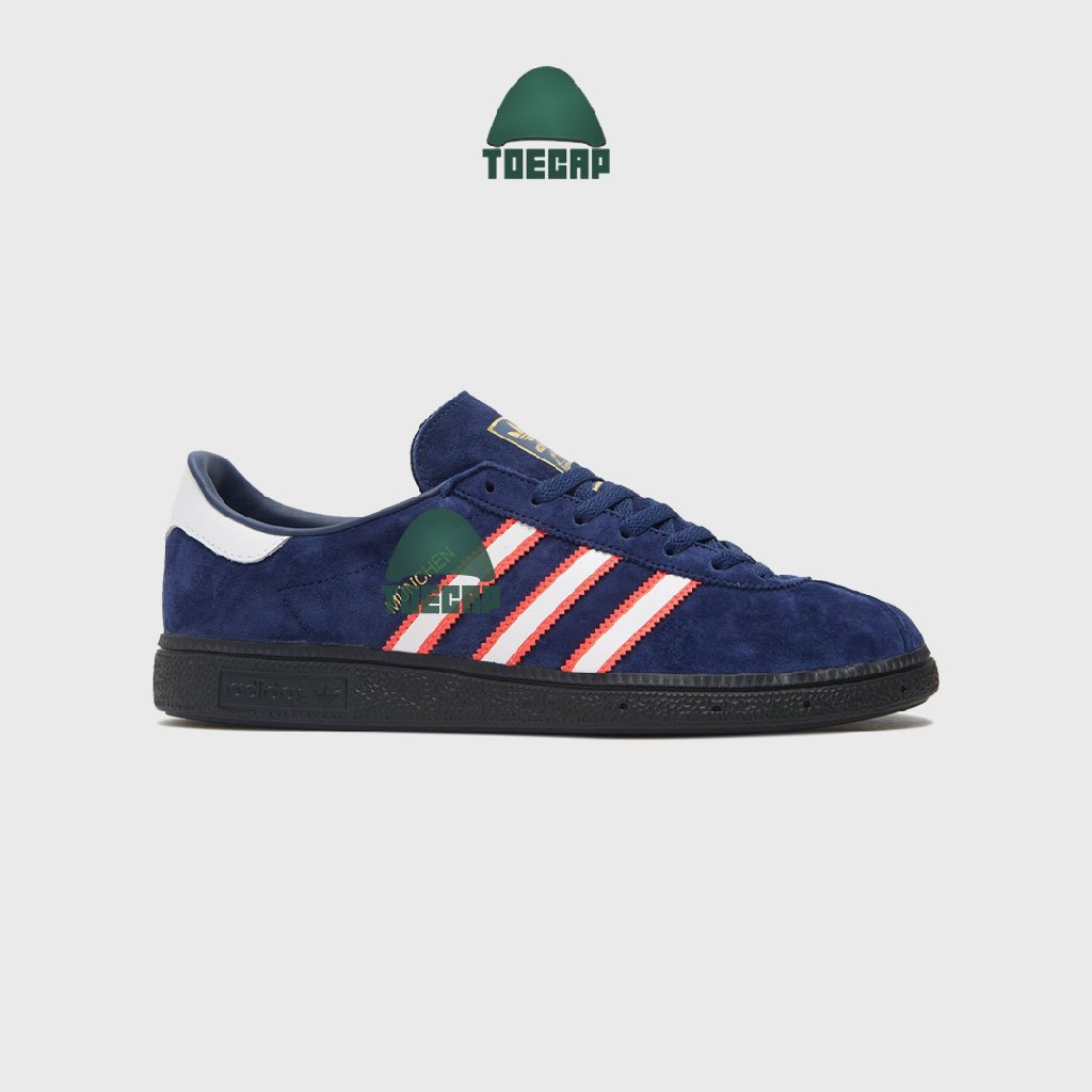 Adi/das Munchen Edge Deep Blue Soft Red