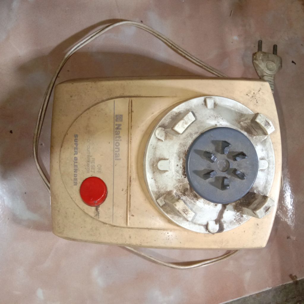 mesin blender national model lama normal murah layak pakai | dinamo spul blender national jadul