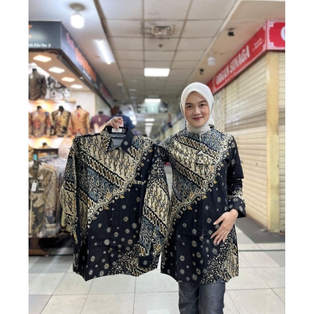 batik couple keluarga / batik kondangan premium / batik couple
