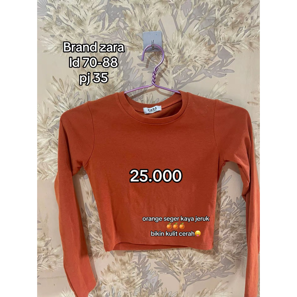 kaos crop top croptop wanita kaos croptop kaos zara