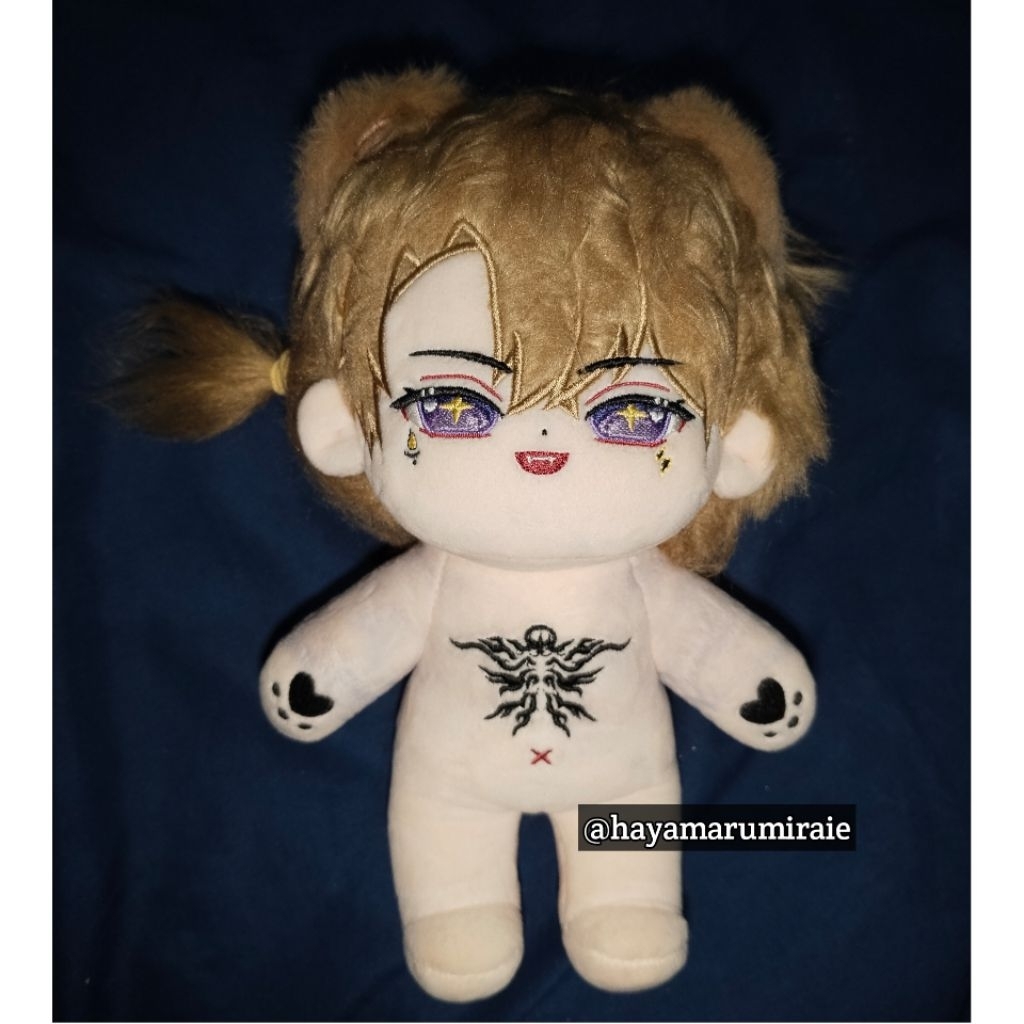 Ready Stock Nijisanji Luca Kaneshiro Fanmade Doll Itadoll Collection Boneka Lucu - HANYA DOLL TANPA 
