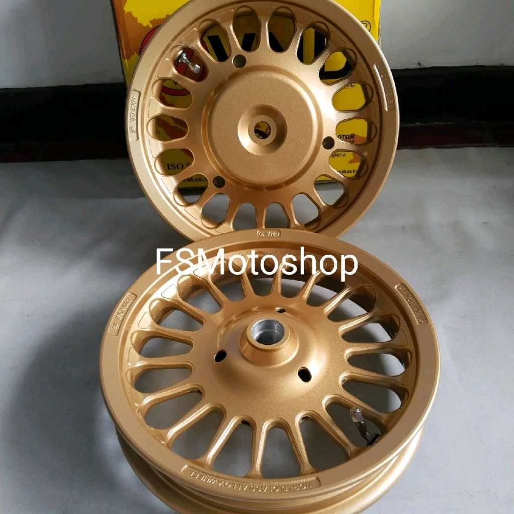 Velg racing Roulette ring 12 All New scoopy 215/250 ring 12 velg vnd