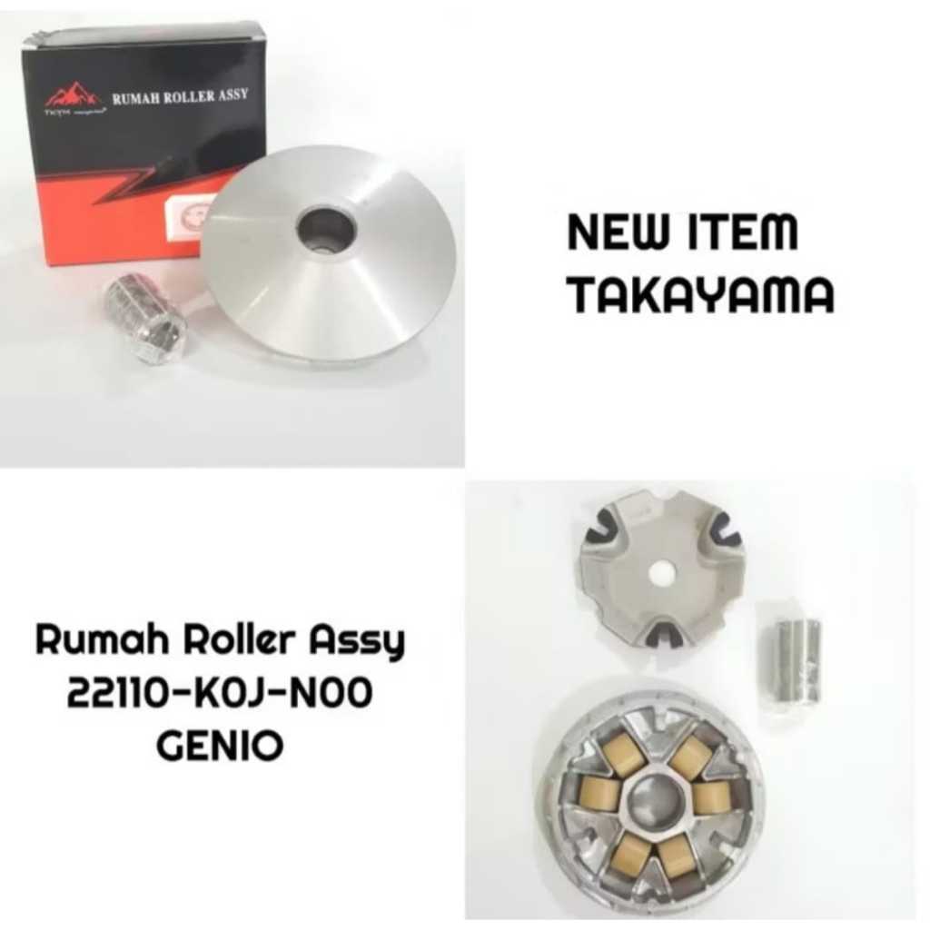 RUMAH ROLLER GENIO BEAT STREET LED K1A TAKAYAMA