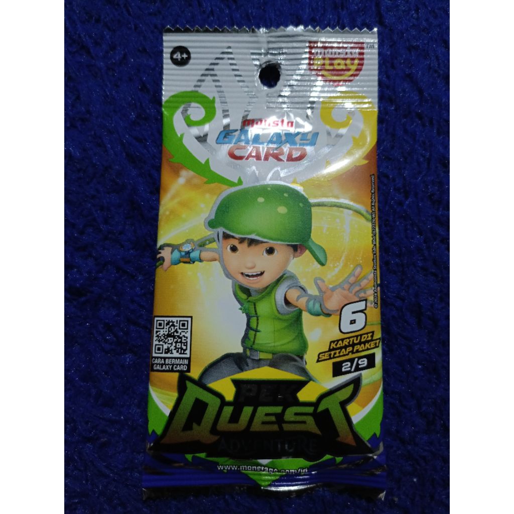 kartu Boboiboy Pek Quest Adventure 2/9