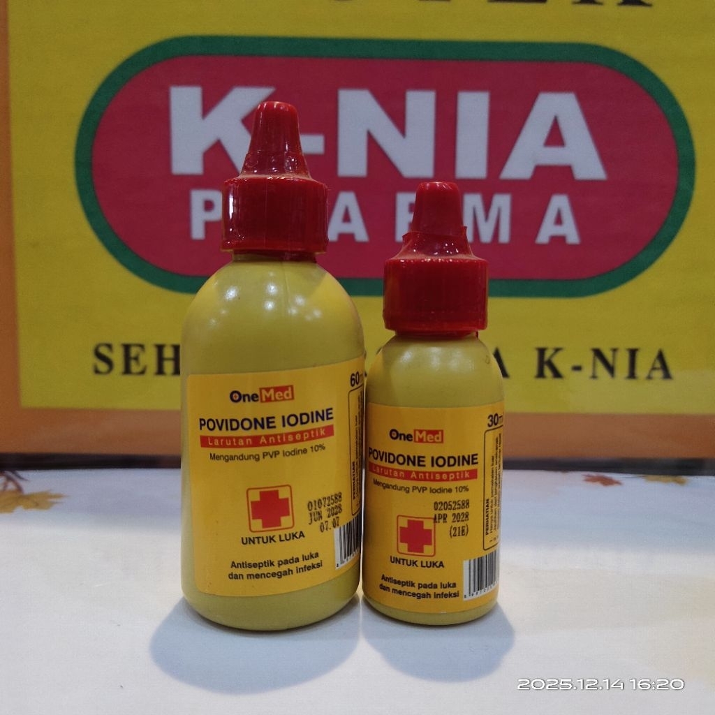Povidone Iodine obat luka obat merah