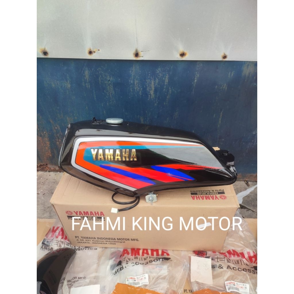 TANGKI TENGKI RX KING MASTER 1997/1998 ORIGINAL YGP GRES BARU LIST ORANGE