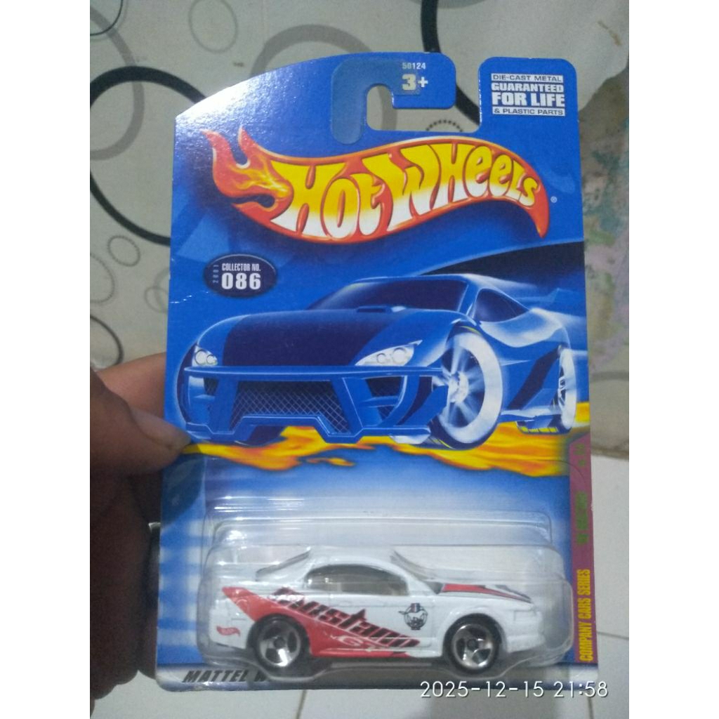 HOTWHEELS 99 MUSTANG TAHUN 2000