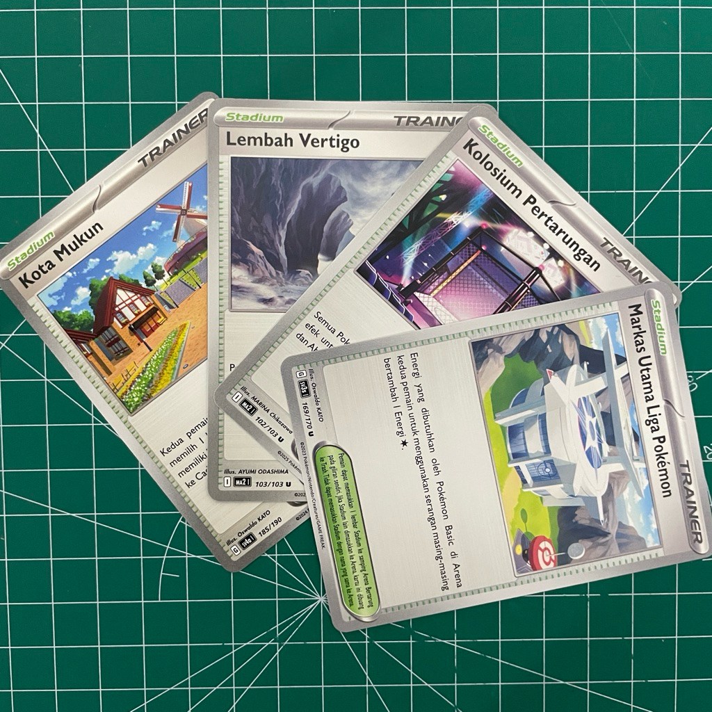 Kartu Pokemon TCG Stadium Supporter