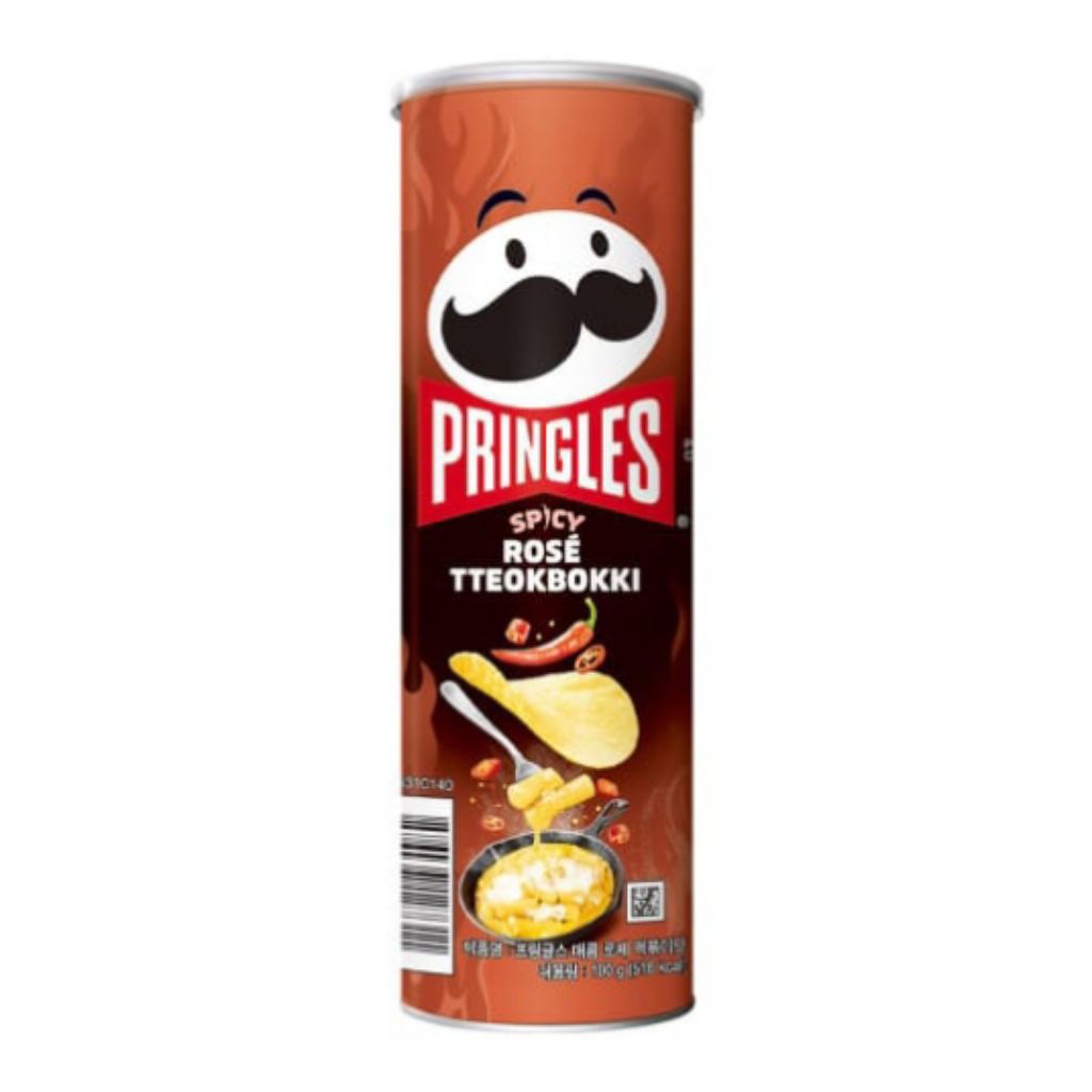 (PO KOREA) PRINGLES SPICY ROSE TTEOKBOKKI FLAVOR - ORIGINAL KOREA