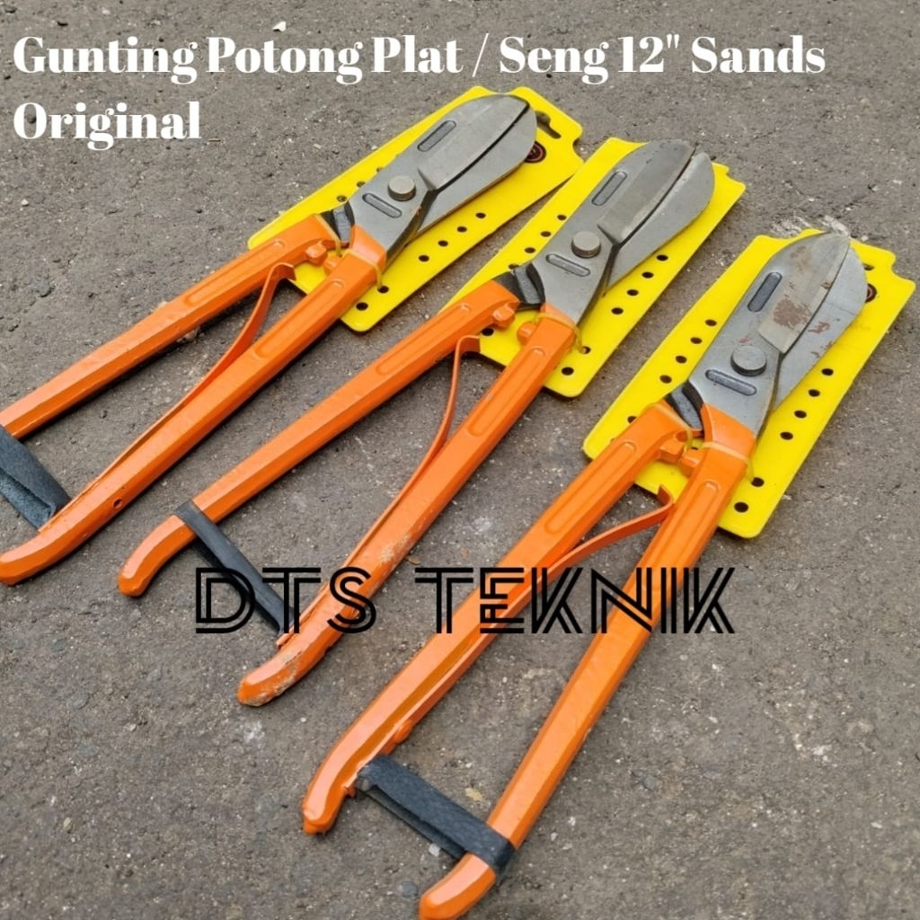 Gunting Potong Plat 12 inch Sands Gunting Potong Seng 12"