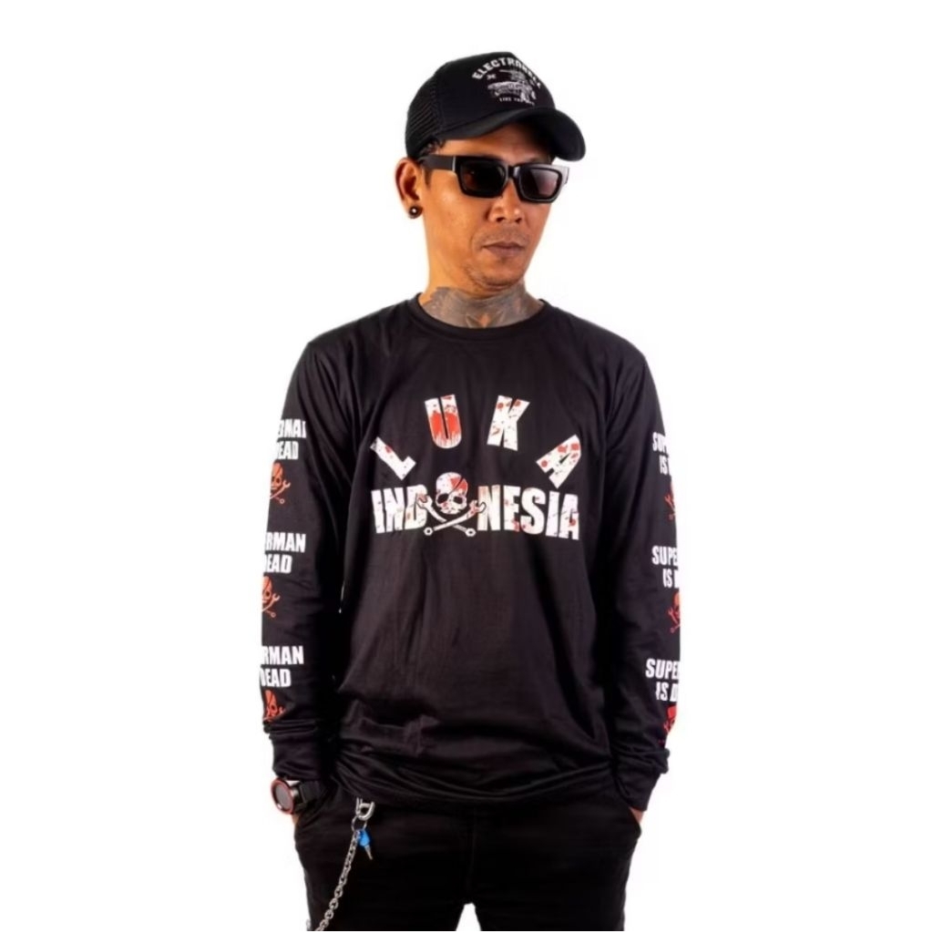 KAOS SID / TS LUKAINDO / LADYROSE TS INABERANI / MERCHANDISE / BAND / ORIGINAL / LUKA INDONESIA