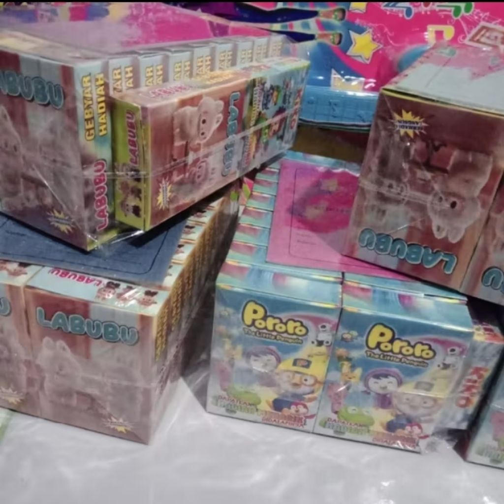 ( 20pcs )Mainan kotak kado berhadiah langsung