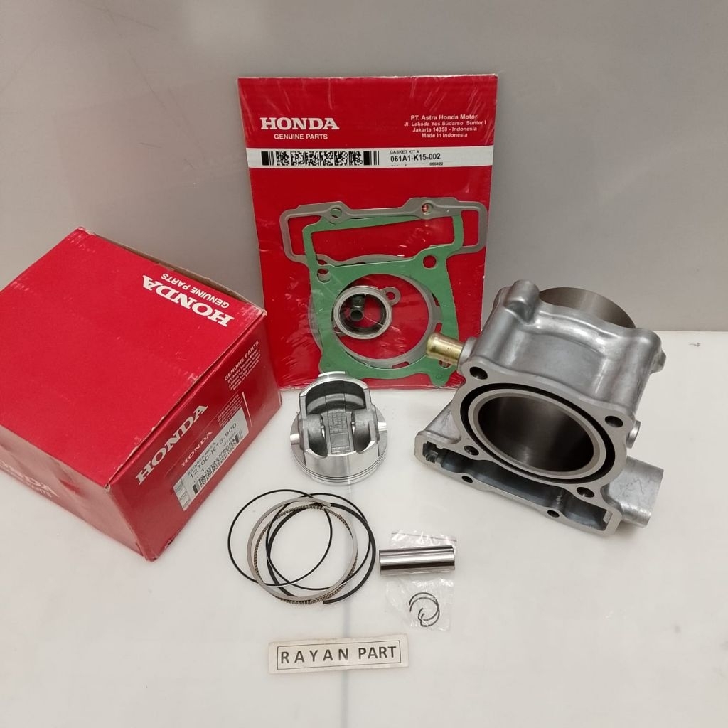 Blok seher CB 150 Lama CBR150 CBR150 komplit piston kit K15 - original