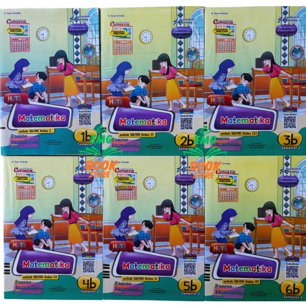 LKS CEMARA KELAS 1-6 SD/MI SEMESTER 2 TA 2025-2026 KURIKULUM MERDEKA