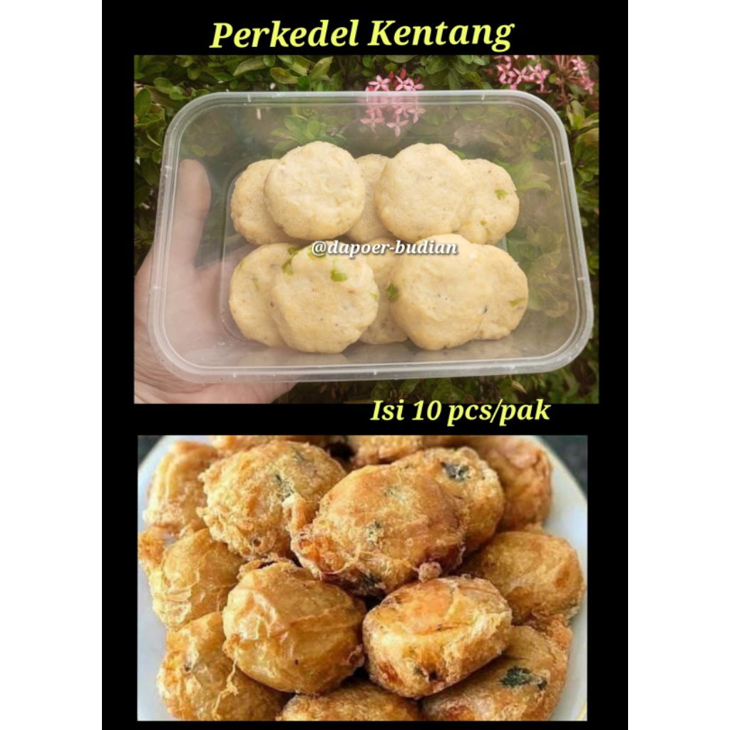 Perkedel kentang/perkedel