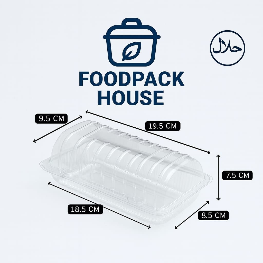 Mika Bolu Gulung Mini 18Cm Isi 50 Pcs / Mika BGT 818 / Mika Box Kotak / Mika Bolu Gulung Roll