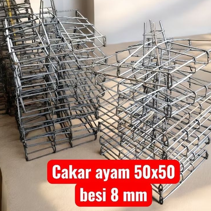 BESI CAKAR AYAM UKURAN 50X50 BESI 8 MM
