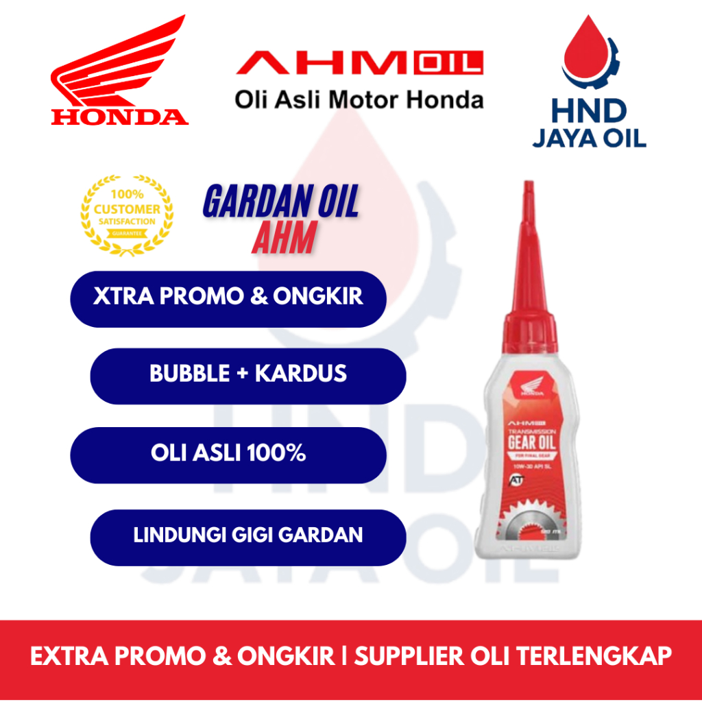 Oli Gear Gardan AHM Oli Gir Gardan Honda AHM 125ml