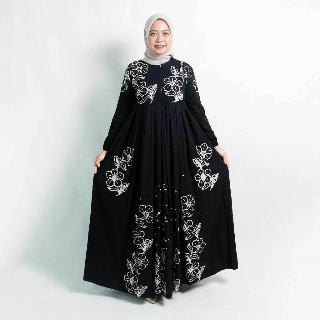 [BISA COD] GAMIS RAYON PREMIUM TERBARU / GAMIS PEKALONGAN JUMBO / HOMEY DRESS / GAMIS BATIK PEKALONG
