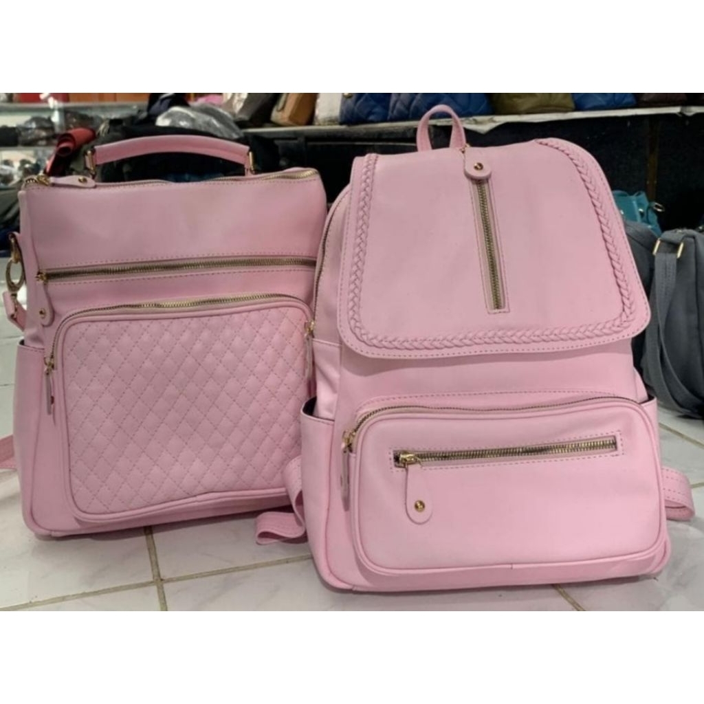 Tas Kulit Garut Tas Wanita Ransel Selempang
