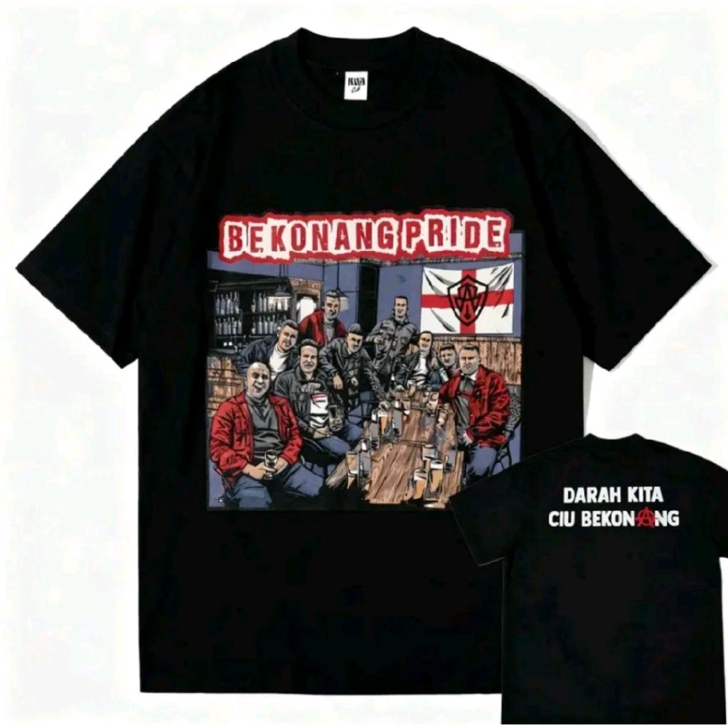 Kaos Bekonang Darah Kita Ciu Bekonang Tshirt Bahan Katun Lembut Nyaman Dipakai