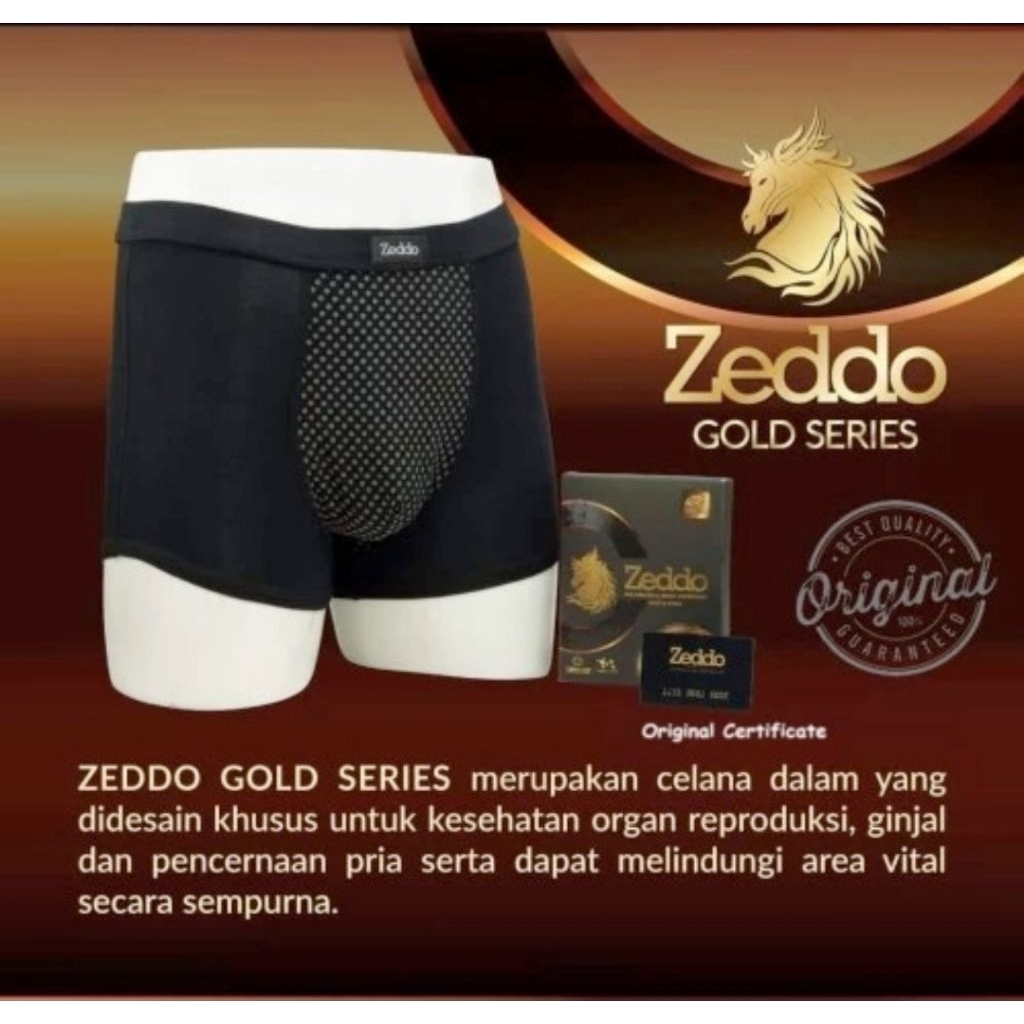 ZEDDO GOLD SERIES - CELANA DALAM KESEHATAN