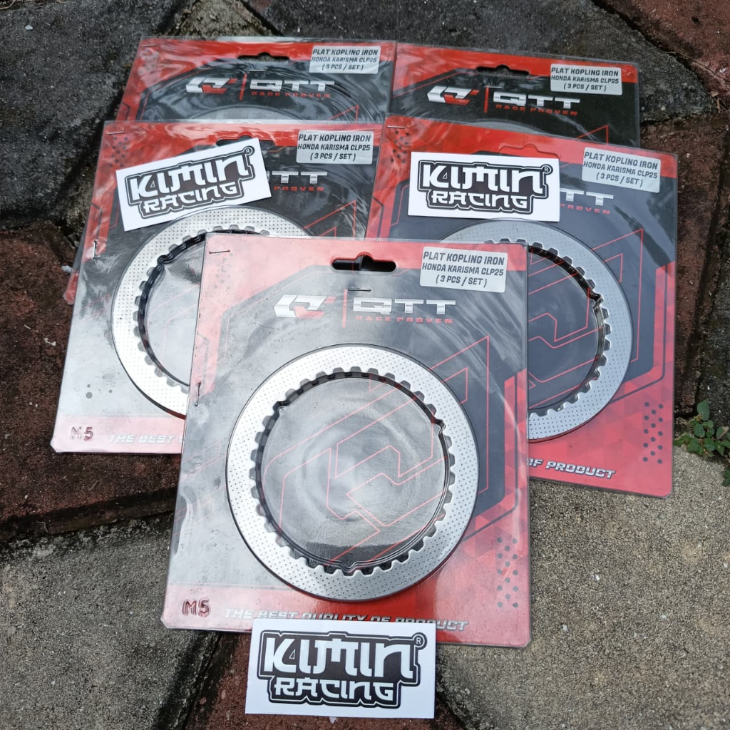 Plat Kopling QTT KARISMA (KPH) SUPRA X 125 (KTM,KYZ,K41) NOVA DASH (KBP) BLADE125FI (K47) CLP25 IRON