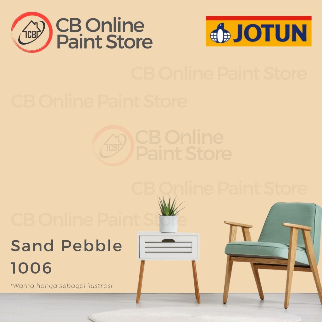 CAT TEMBOK JOTUN - SAND PEBBLE 1006 - GALON
