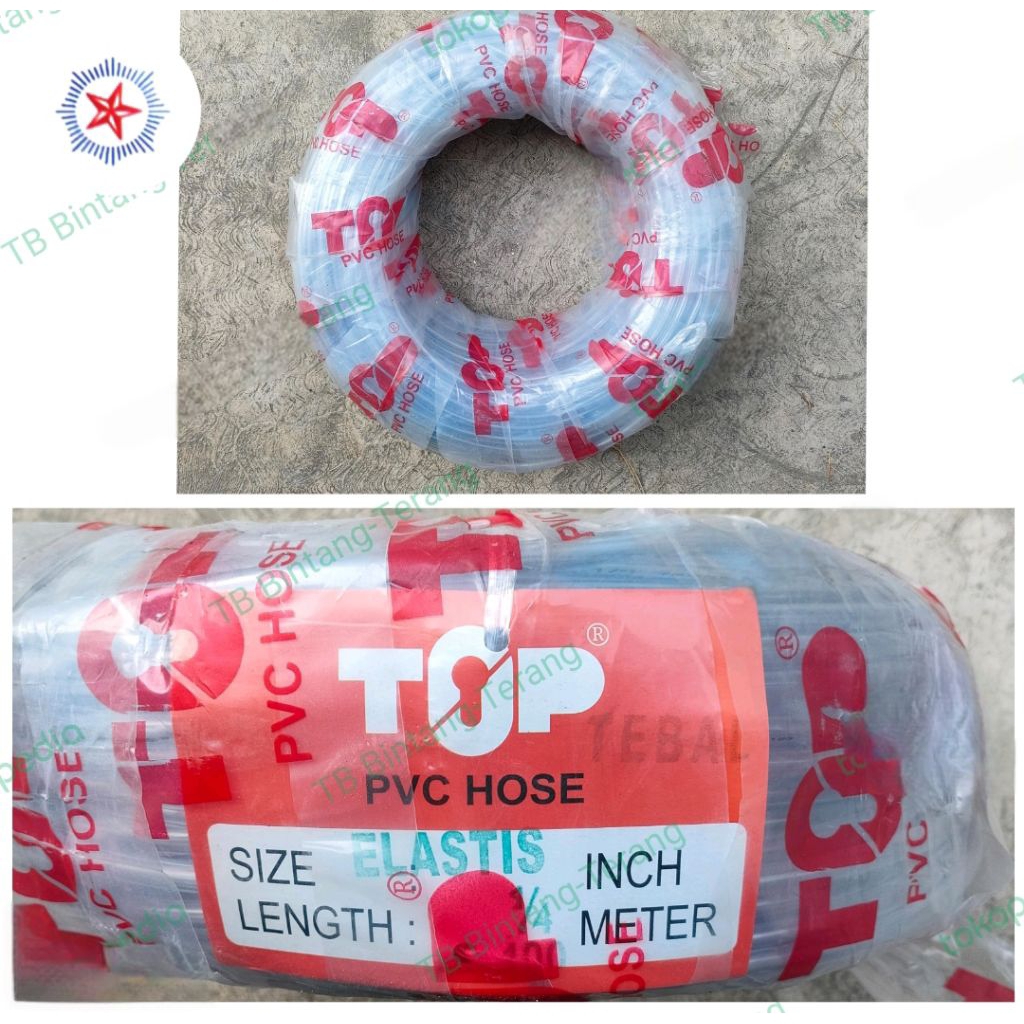 Selang Air Timbang 1/4" Inch Per Roll 100 Meter