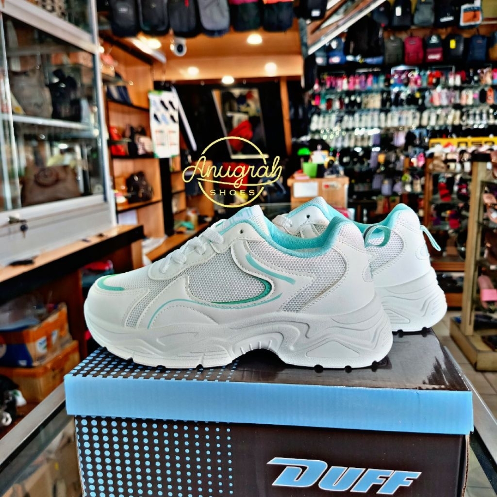 Sepatu Sneakers Wanita Terbaru - Duff Jovien Toska || DUFF BNIB