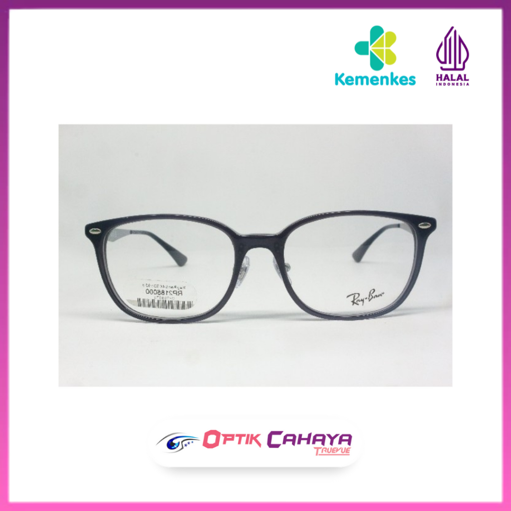 Kacamata Dewasa RAY-BAN – Frame Hitam Klasik Unisex Elegan
