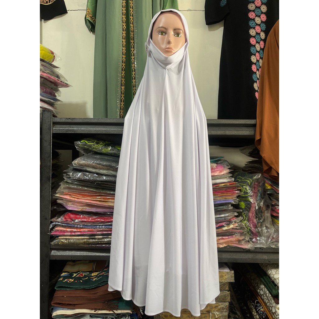 hijab dagu tali malay size jumbo